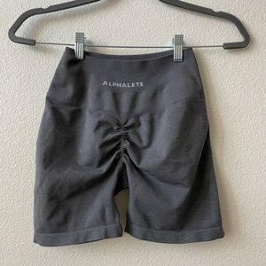 Gray Alphalete Amplify Shorts (M)
